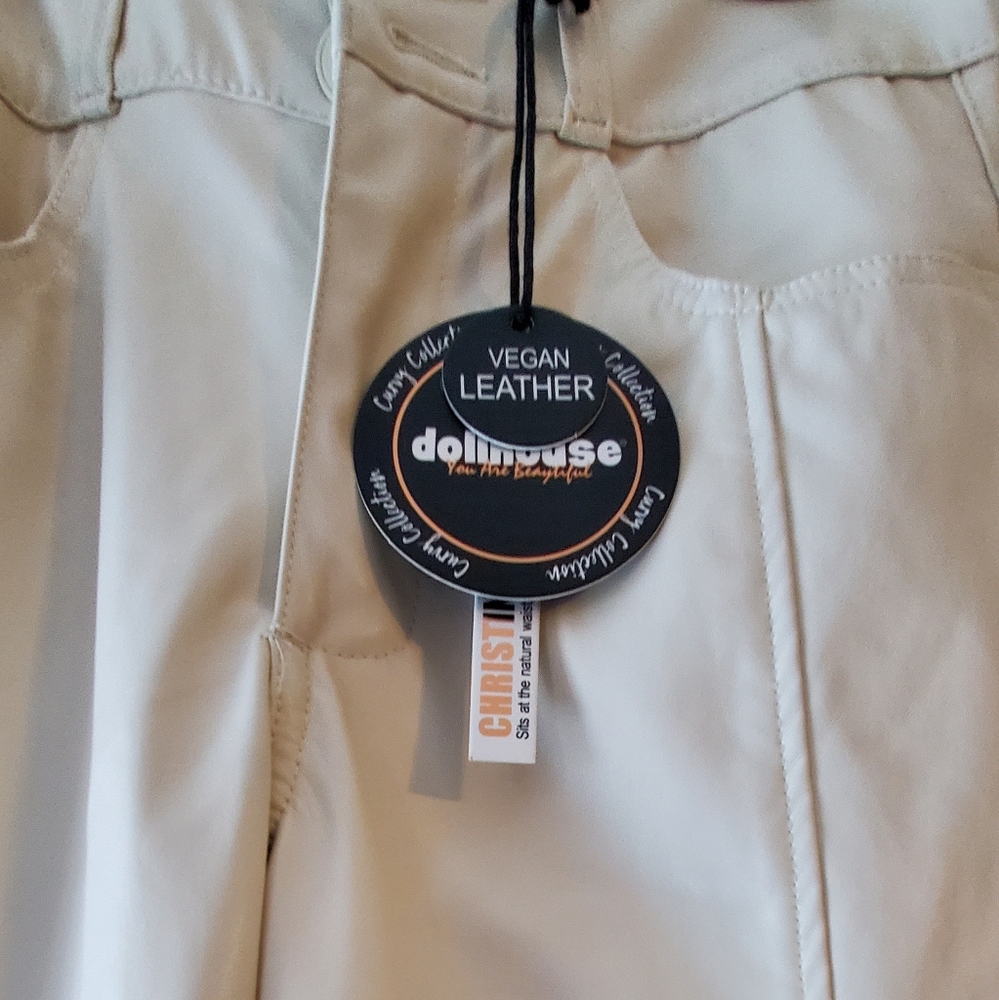Dollhouse Vegan leather pants NWT